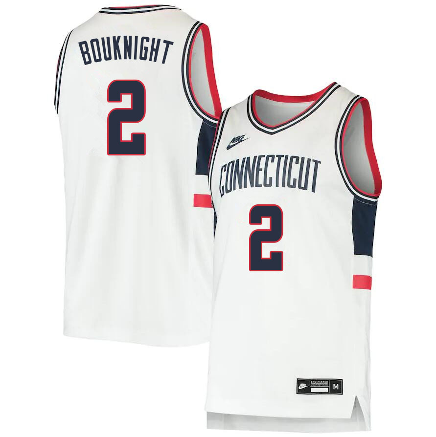 2021 Men #2 James Bouknight Uconn Huskies College Basketball Jerseys Sale-Throwback